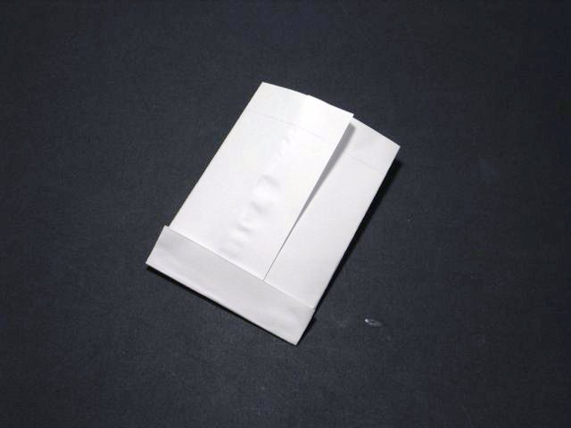 Fold the bottom to make an envelope